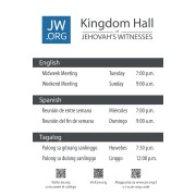 Kingdom Hall Signage